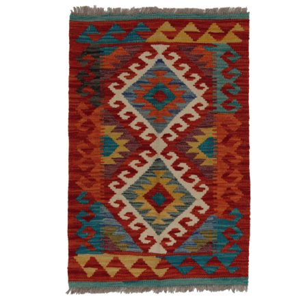 Koberec Kilim Chobi 90x60 ručne tkaný afganský kilim