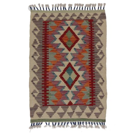 Koberec Kilim Chobi 84x60 ručne tkaný afganský kilim