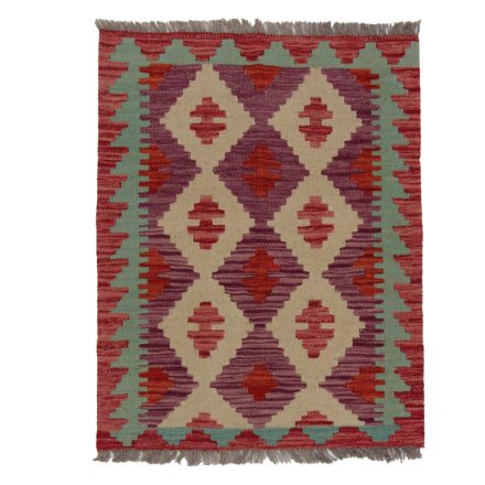 Koberec Kilim Chobi 86x67 ručne tkaný afganský kilim