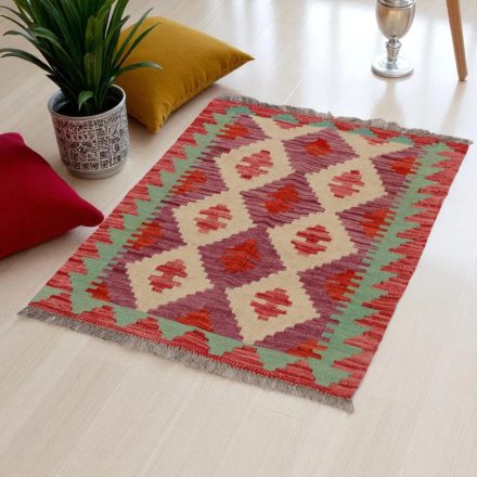 Koberec Kilim Chobi 86x67 ručne tkaný afganský kilim