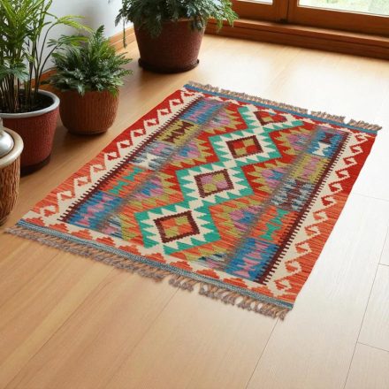 Kilim koberec Chobi 126x88 ručne tkaný kusový koberec
