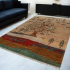 Orientálny koberec Afshar naqsha 200x299 ručne viazaný afgánsky koberec