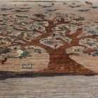 Orientálny koberec Afshar naqsha 200x299 ručne viazaný afgánsky koberec