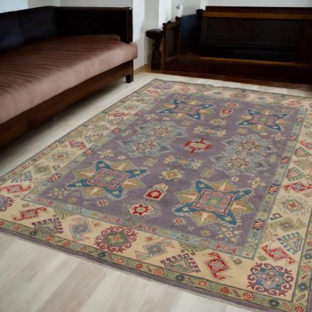 Kazak koberec 200x299 ručne viazaný afganský koberec do obývačky