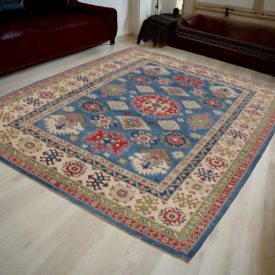   Kazak koberec 192x294 ručne viazaný orientálny koberec do obývačky