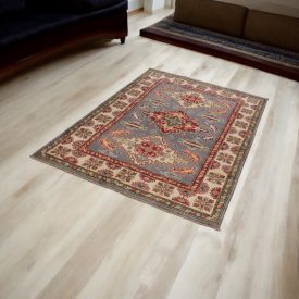 Kazak koberec 125x186 ručne viazaný orientálny koberec
