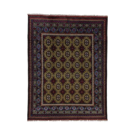 Orientálny koberec Aqcha Bukhara 151x196 ručne viazaný afgánsky koberec