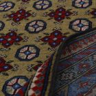 Orientálny koberec Aqcha Bukhara 151x196 ručne viazaný afgánsky koberec