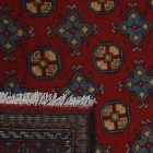 Orientálny koberec Aqcha Bukhara 150x196 ručne viazaný afgánsky koberec