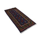 Orientálny behúň Aqcha Bukhara 81x190 ručne viazaný afgánsky koberec