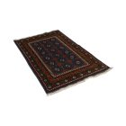 Orientálny koberec Aqcha Bukhara 95x155 ručne viazaný afgánsky koberec