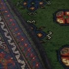 Orientálny behúň Aqcha Bukhara 96x205 ručne viazaný afgánsky koberec