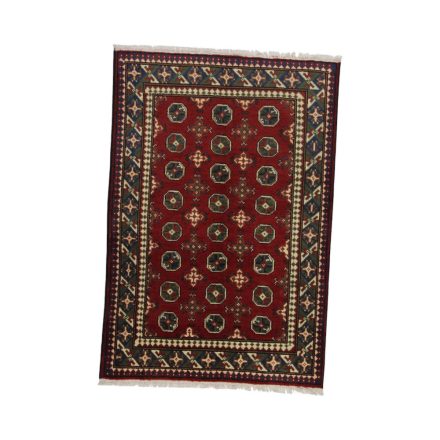 Orientálny koberec Aqcha Bukhara 101x148 ručne viazaný afgánsky koberec