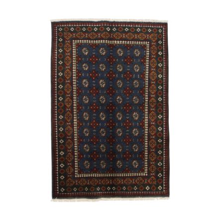 Orientálny koberec Aqcha Bukhara 125x187 ručne viazaný afgánsky koberec