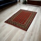 Orientálny koberec Aqcha Bukhara 123x178 ručne viazaný koberec