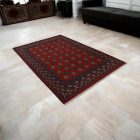 Orientálny koberec Aqcha Bukhara 167x242 ručne viazaný afgánsky koberec