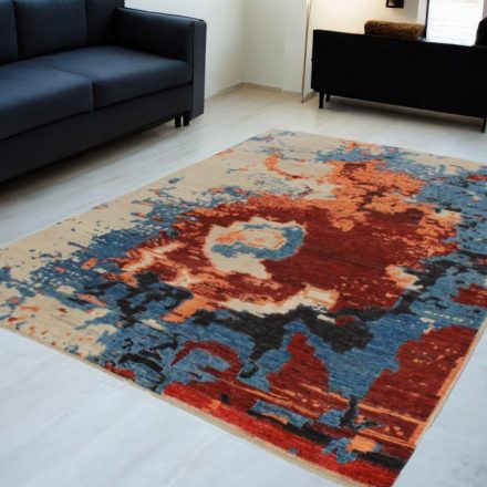 Orientálny koberec Afshar naqsha 197x290 ručne viazaný afgánsky koberec