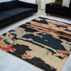 Orientálny koberec Afshar naqsha 200x296 ručne viazaný afgánsky koberec