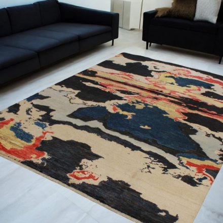 Orientálny koberec Afshar naqsha 200x296 ručne viazaný afgánsky koberec