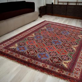 Afganský koberec Waziri 203x290 ručne viazaný koberec