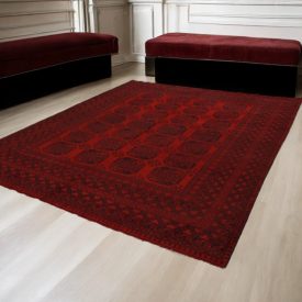 Orientálny koberec Aqcha Slonia noha 250x338 ručne viazaný afgánsky koberec