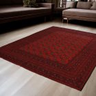 Orientálny koberec Aqcha Bukhara 250x333 ručne viazaný afgánsky koberec