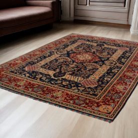   Afganský koberec Kaukazský dizajn 254x352 ručne viazaný koberec