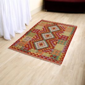 Ručne tkaný kilim 102x148 Kilim Maimana koberec