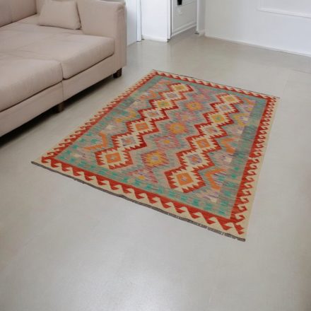Afganský Kilim 152x205 ručne tkaný koberec Kilim