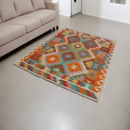 Ručne tkaný kilim 149x198 Maimana Kilim koberec