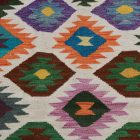 Maimana Kilim koberec 123x177 afganský ručne tkaný kilim