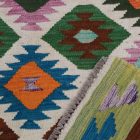 Maimana Kilim koberec 123x177 afganský ručne tkaný kilim