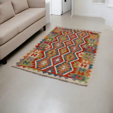 Chobi kilim koberec 127x176 ručne tkaný vlnený kelim