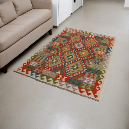 Afganský Kilim koberec Chobi 130x190 etnický ručne tkaný kilim