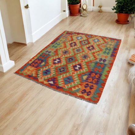 Ručne tkaný kilim 130x167 Maimana Kilim koberec