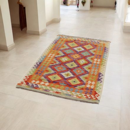 Afganský Kilim koberec Chobi 100x197 etnický ručne tkaný kilim