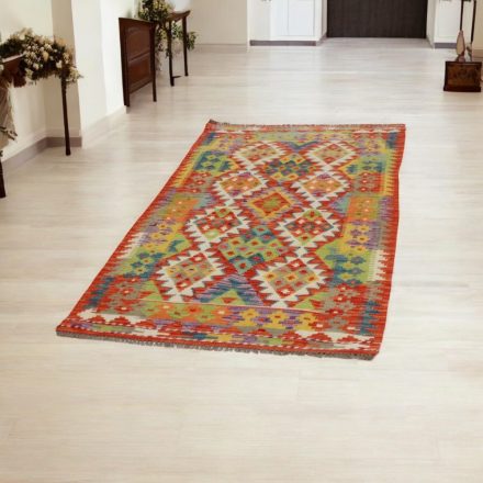 Kilim koberec Chobi 104x200 afganský ručne tkaný kelim
