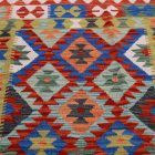Maimana Kilim koberec 126x176 afganský ručne tkaný kilim