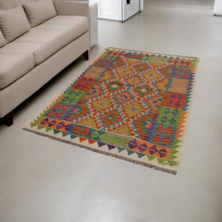 Kilim koberec Chobi 127x182 afganský ručne tkaný kelim