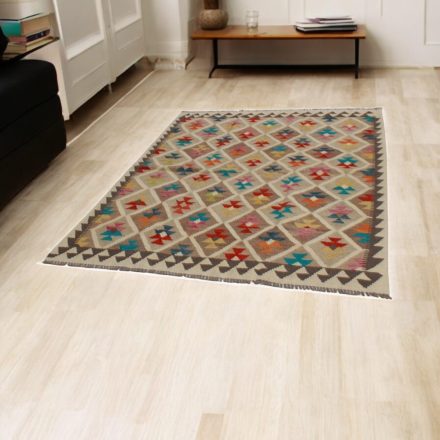 Kilim koberec Chobi 161x198 afganský ručne tkaný kelim