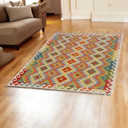 Kilim koberec Chobi 126x184 ručne tkaný vlnený kilim