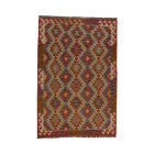 Maimana Kilim koberec 125x183 afganský ručne tkaný kilim