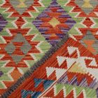 Maimana Kilim koberec 125x183 afganský ručne tkaný kilim