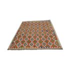Vlnený kilim koberec Chobi 154x204 ručne tkaný afganský kilim