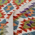 Vlnený kilim koberec Chobi 154x204 ručne tkaný afganský kilim