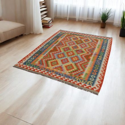 Ručne tkaný kilim 155x198 Maimana Kilim koberec