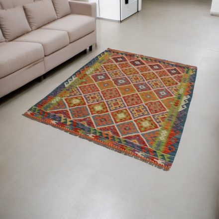 Afganský Kilim 156x215 ručne tkaný koberec Kilim