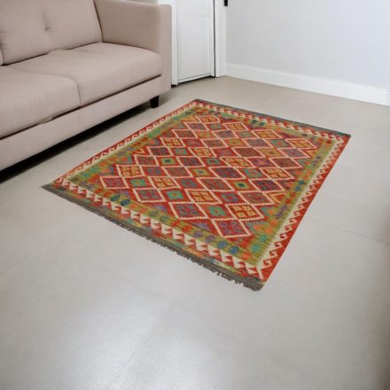 Etnický koberec Kilim Chobi 148x194 ručne tkaný kilim