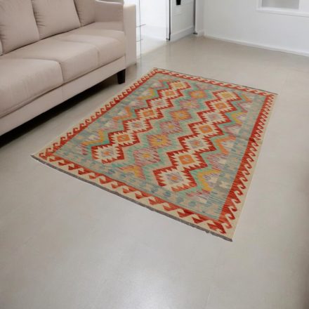 Afganský Kilim koberec Chobi 150x201 etnický ručne tkaný kilim
