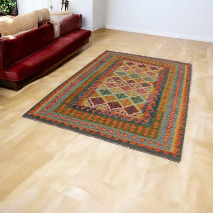 Afganský Kilim 168x246 ručne tkaný koberec Kilim